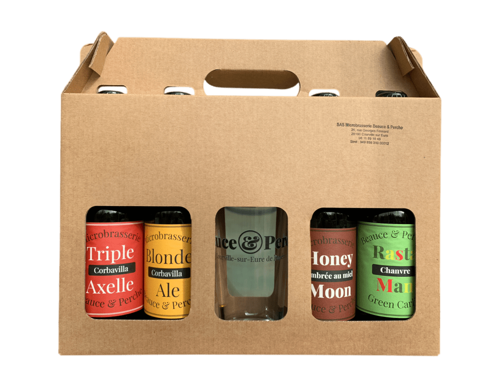 Coffret 4 + 1 verre